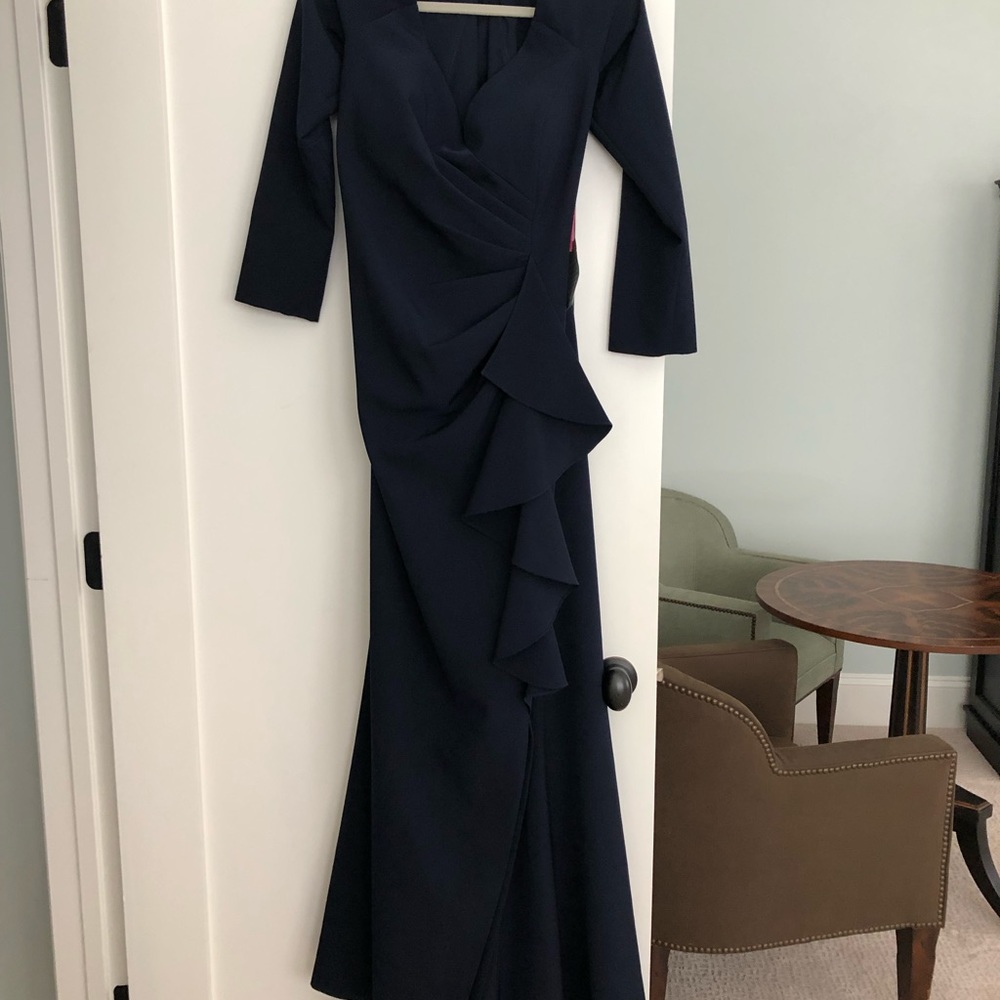 Elegant Vince Camuto Gown Navy XL (NWT)